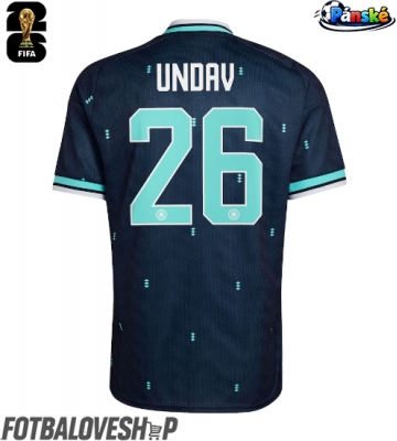 Německo Deniz Undav #26 Venkovní Dres MS 2026 Krátký Rukáv